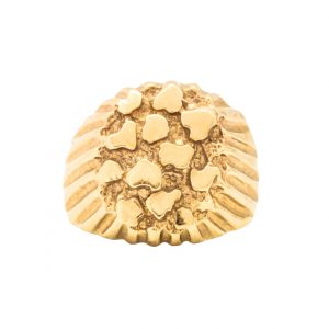 Rocky Oval Nugget - Ring