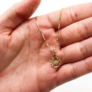 Mini Cancer - Zodiac Pendant