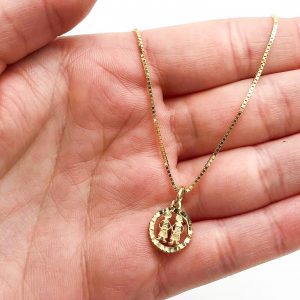Mini Gemini - Zodiac Pendant