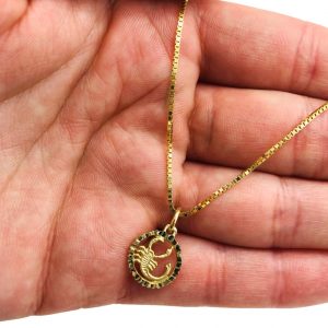 Mini Scorpio - Zodiac Pendant