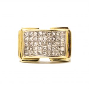 Icy Invisible Set 2.75ct #147 - Diamond Ring