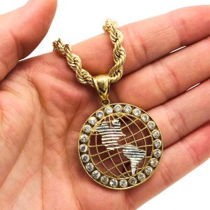 CZ Globe - Pendant