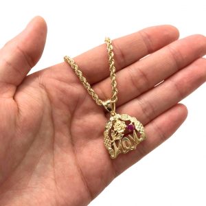 MOM 1 Stone Flower - Pendant