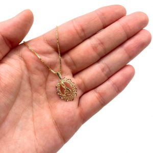 Letter S Oval - Pendant