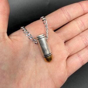 Bullet - Silver Pendant