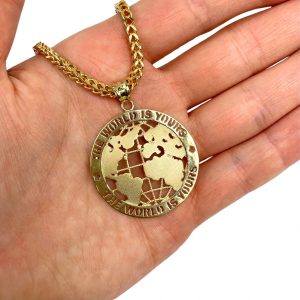 Gold Globe (X-Large) - Pendant