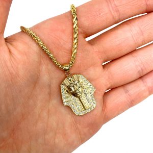 CZ Small King Tut - Pendant