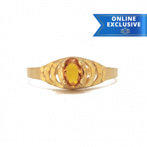 Orange Stone - Ladies Ring