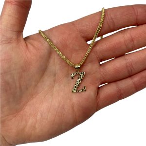 Letter Z Mini Nugget - Pendant