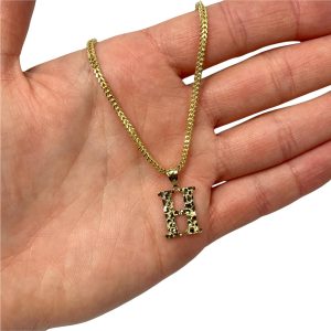 Letter H Mini Nugget - Pendant
