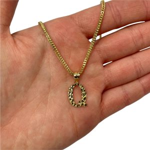 Letter Q Mini Nugget - Pendant