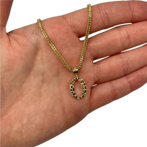 Letter O Mini Nugget - Pendant