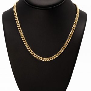 Two-Tone Miami Cuban 6mm 20" - Chain