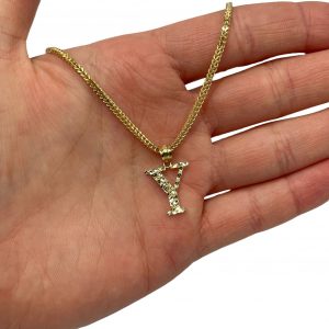 Letter Y Mini Nugget - Pendant