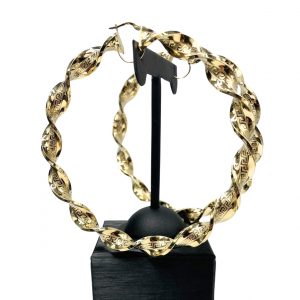 Medusa Twist Hoops #1 - Earrings