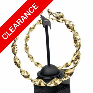 Medusa Twist Hoops #2 - Earrings