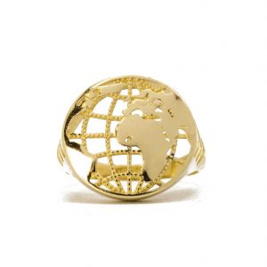 World Is Yours Globe - Ring