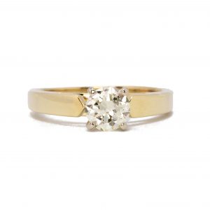 Brilliant Cut 0.86ct #59 - Diamond Ring