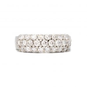 Pave Diamond Band 1ct #50 - Diamond Ring