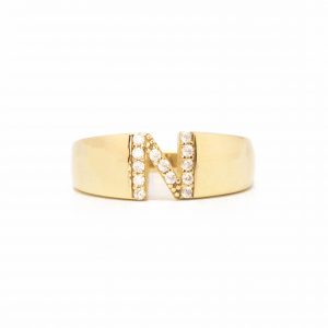 Letter N Band - Rings