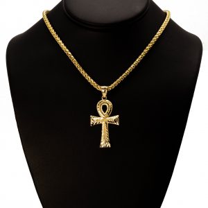Diamond Cut Ankh Medium - Pendant
