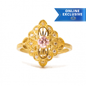 October Ornamental Birthstone - Ladies Ring