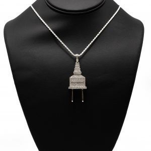 Plug - Silver Pendant