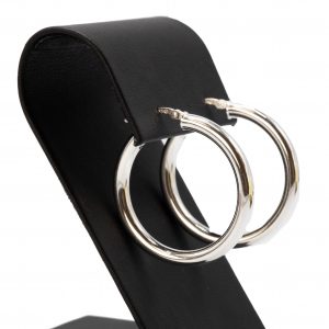 Hoops 36mm - Silver Earrings