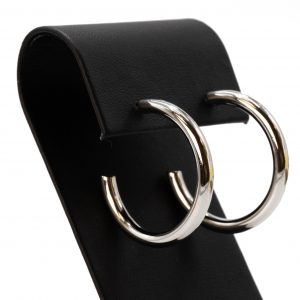 Hoops 35mm - Silver Earrings