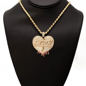 Icy HBK 8.97ct Lab #18 - Diamond Pendant