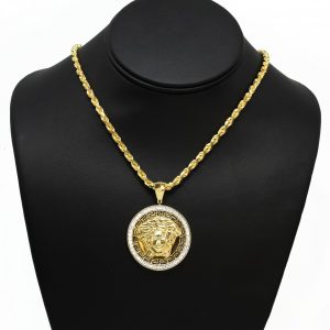 Diamond Medusa1.51ct - Diamond Pendant