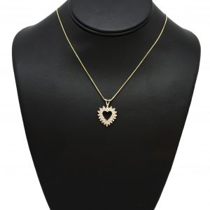 Diamond Heart 1.00ct - Diamond Pendant