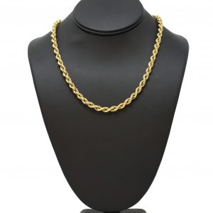 18KT Rope Chain 5.75mm 18" - Chain