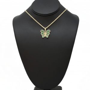 Green Butterfly - Pendant