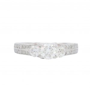 Brilliant Cut 1.45ct 14k #215- Diamond Ring