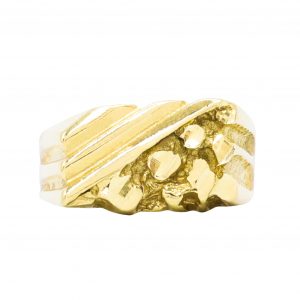 Half Nugget Design - Ring