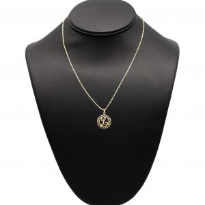 Round Letter L - Pendant