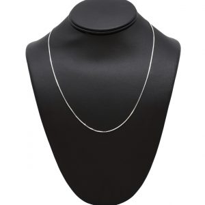 Box 1mm 20" - Silver Chain