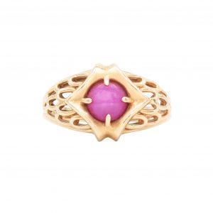 Pink Star Sapphire - Ring