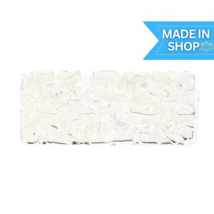 Double Finger Breezy Nugget - Silver Nugget Ring