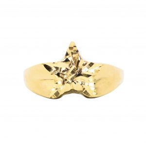 Diamond Cut Star 10k - Ring