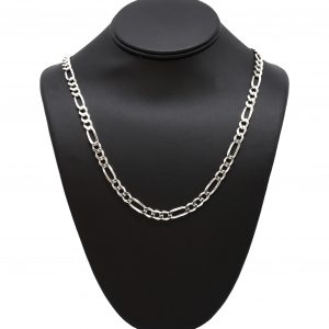 Solid Figaro 6.75mm 22" - Silver Chain