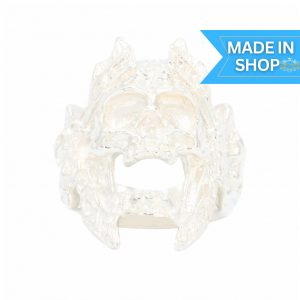 Worst Nightmare Skull - Silver Ring