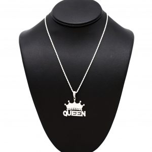 Queen Cz - Silver Pendant