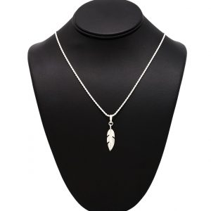 Feather - Silver Pendant