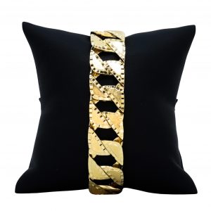 Square Diamond Cut 17.25mm 8.5" - Bracelet