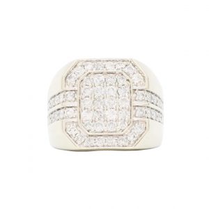 Round Genuine Diamond Ring 1.9ct - Diamond Ring