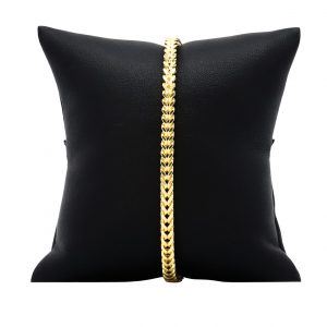 Hollow Franco 4mm 8.25" - Bracelet