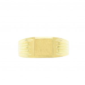 Square Signet 10k - Ring