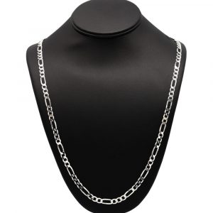 Solid Figaro 5.75mm 28" - Silver Chain